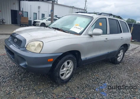 2004 Hyundai Santa Fe Gls z USA, uszkodzony, nr VIN KM8SC13D64U854666